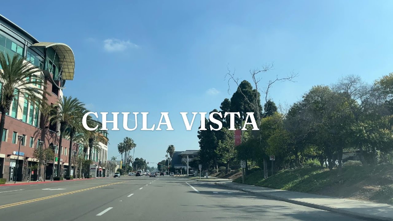 Relaxing Drive Through Chula Vista California | Scenic & peaceful Ride