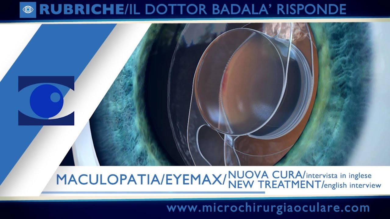 EyeMax e Maculopatia: Come Funziona la Nuova Terapia