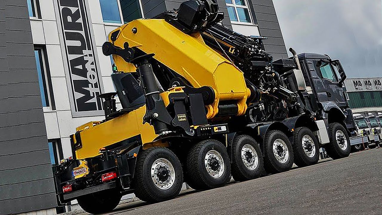 The Most Advanced & Modern Engineering Knuckle Boom Truck Cranes.