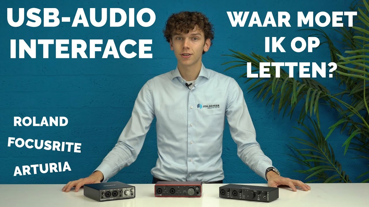 USB Audio Interface kopen: waar moet ik op letten? | Joh.deHeer