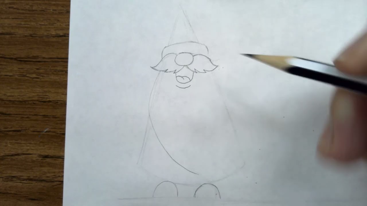 Gnome Drawing Video: 1