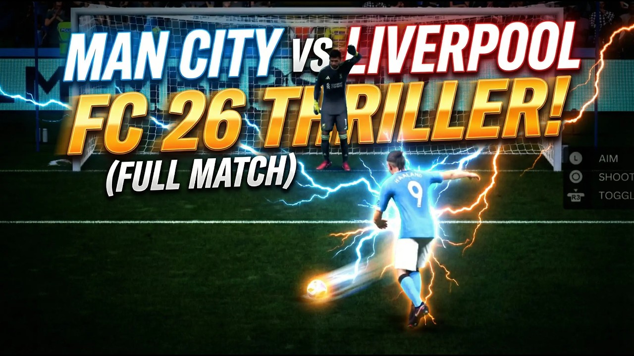 229 THIS MATCH WAS INSANE 😱 Man City vs Liverpool | FC 26 Thriller! (Full Match)⚽🔥