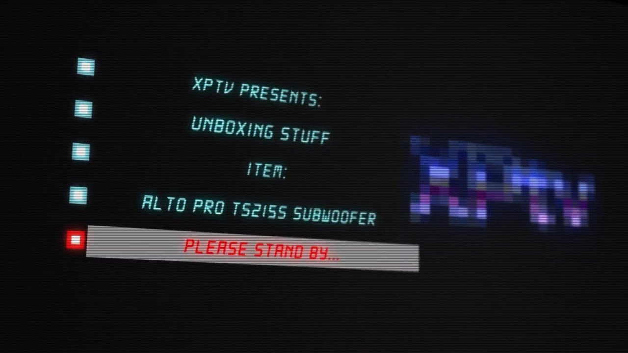 Vlog: Alto TS215S Subwoofer Unboxing & Thoughts