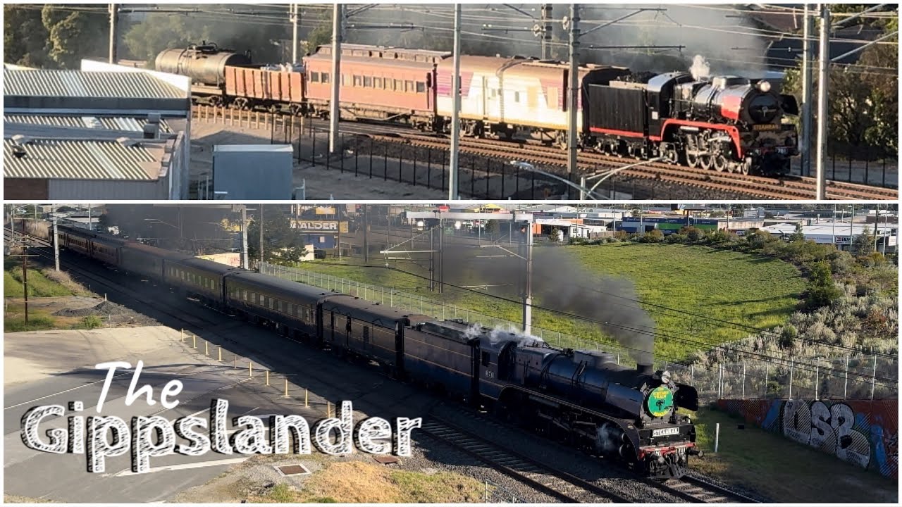 SteamRail &ldquo;The Gippslander&rdquo; Bairnsdale Tour | R761 Transfer + R711 Passenger runs | 12-13/10/2024