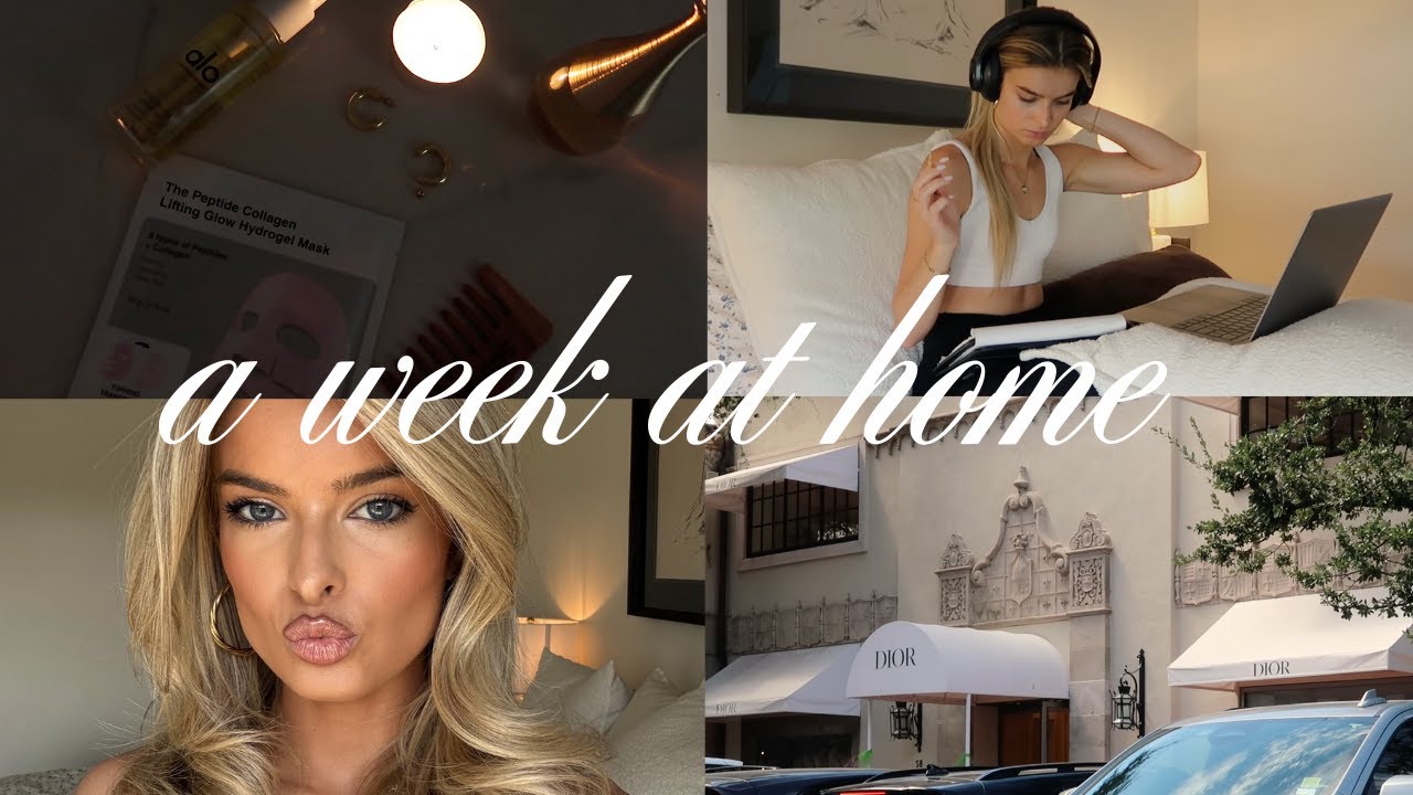 week in my life in dallas: full time content creator + studying for the lsat
