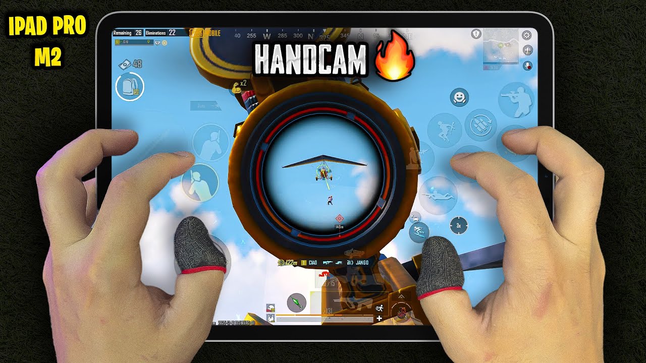 AGGRESSIVE RUSH 120FPS HANDCAM GAMEPLAY 😍 on iPad Pro M2 🔥 (PUBG Mobile / BGMI)