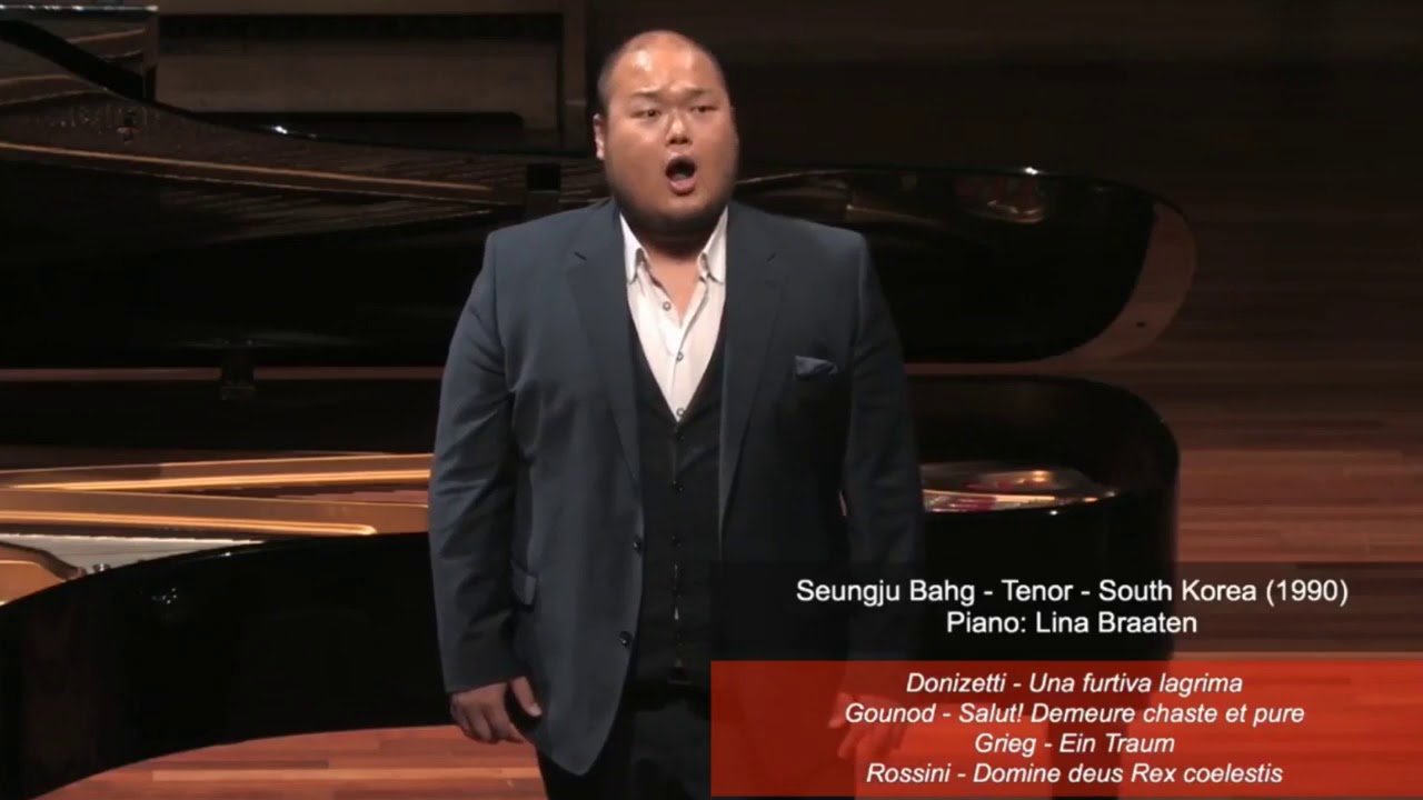 Tenor. SeungJu Bahg (Salut, demeure chaste et pure) 테너 박승주