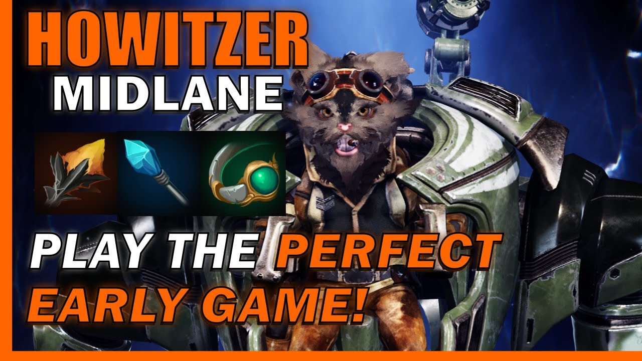 How to play the PERFECT EARLY GAME with HOWITIZER MID! - Predecessor Commentary Gameplay