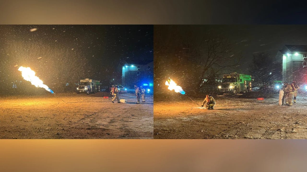 WATCH: 100-pound propane bottle found leaking in Colorado Springs