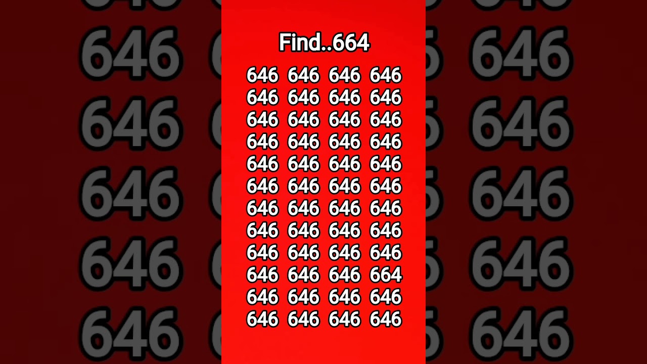 Find the number #664 #quiz