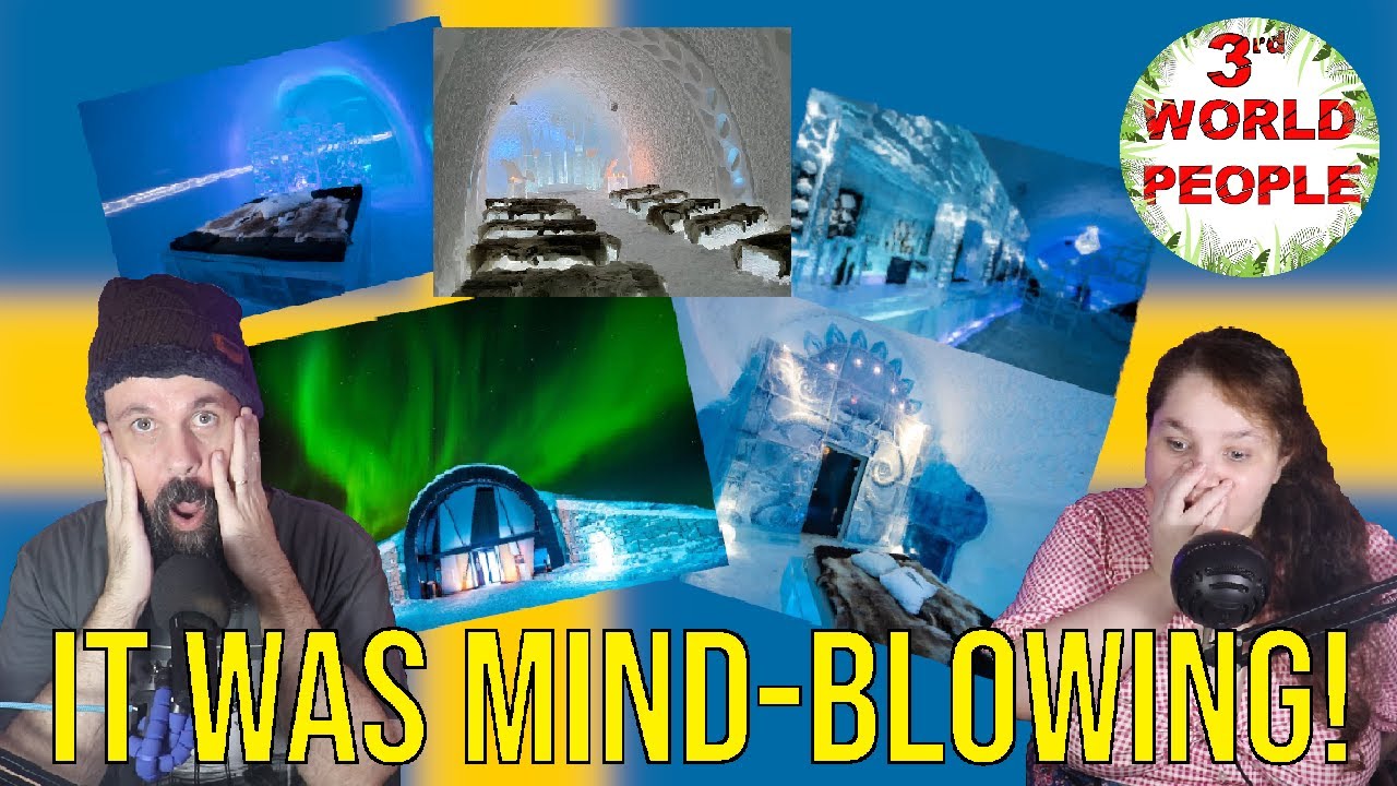 3rd WORLD PEOPLE DISCOVER THE ICE HOTEL IN SWEDEN | SWEDEN REACTION
