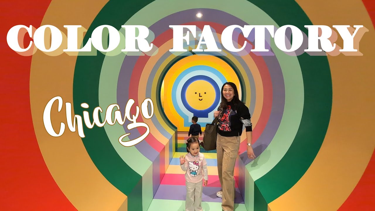 The Best FAMILY Activity in CHICAGO || Color Factory - Chicago