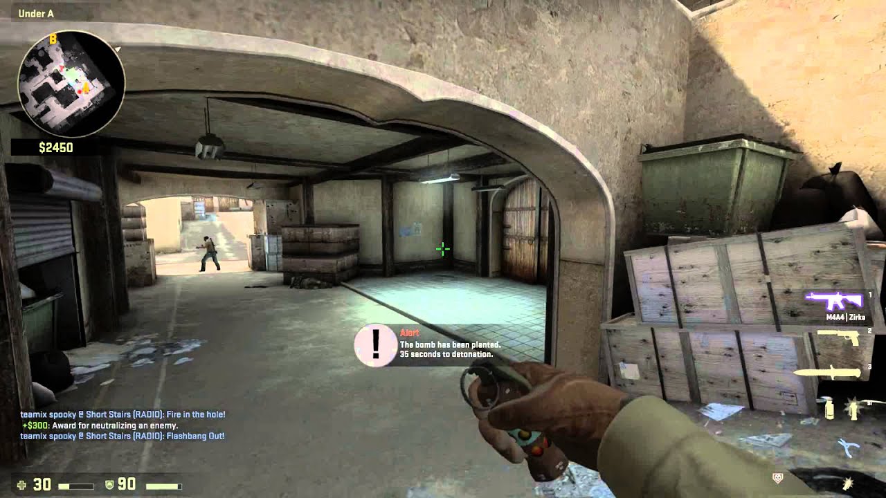 spooky 1v5 with ninja defuse