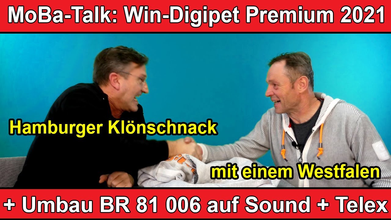 Win-Digipet Premium 2021 + Umbau BR 81 auf Sound & Telex