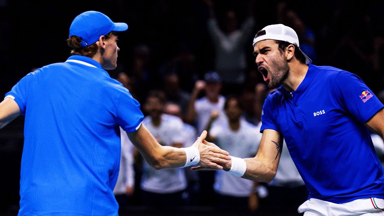 Sinner/Berrettini vs Gonzalez/Molteni Full Match | Davis Cup 2024