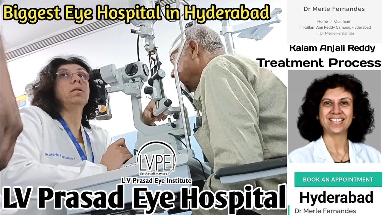 LV Prasad Eye Hospital Treatment Process || Biggest Eye Hospital in Hyderabad || Kalam Anjali Reddy