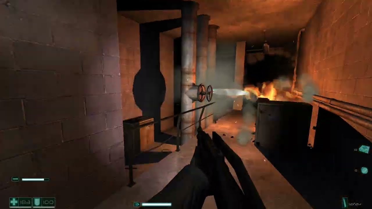 F.E.A.R. Walktrough Interval 11 - Retalliation (Ground Zero) ENDING