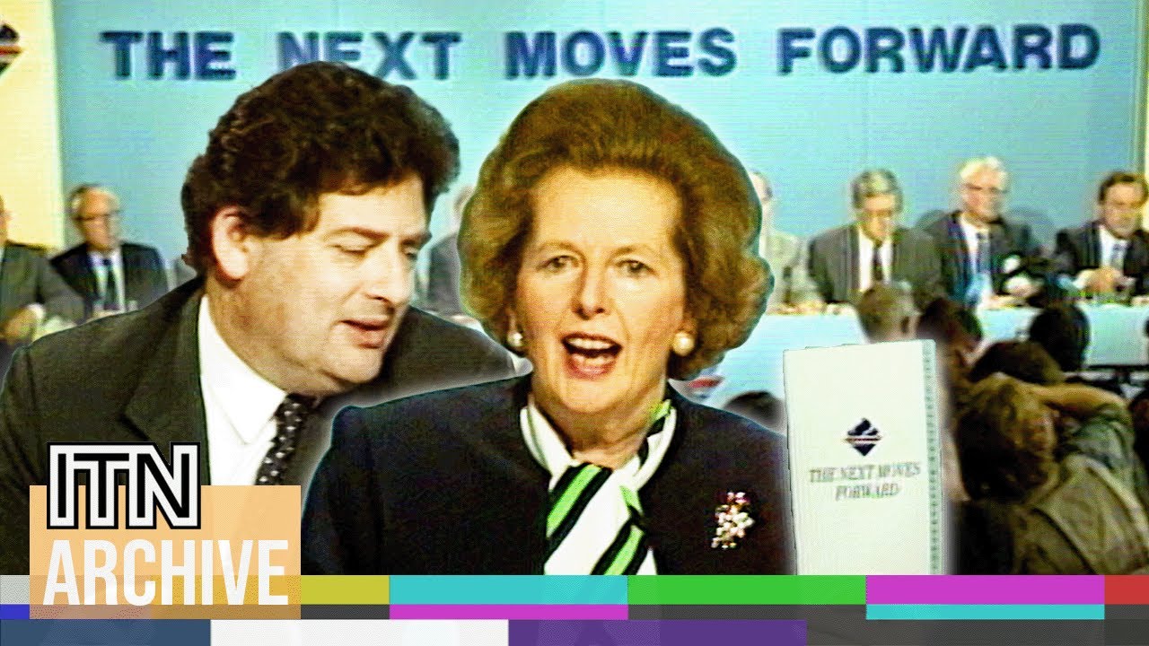 Margaret Thatcher and Nigel Lawson Launch 