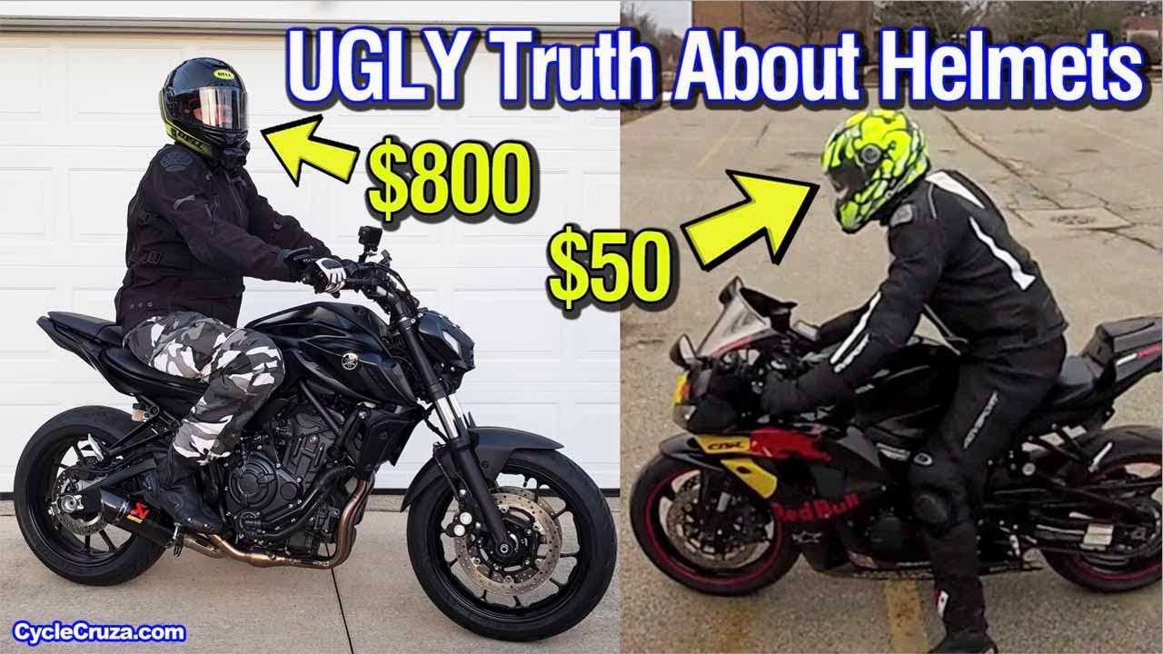 The UGLY Truth About CHEAP Motorcycle Helmets