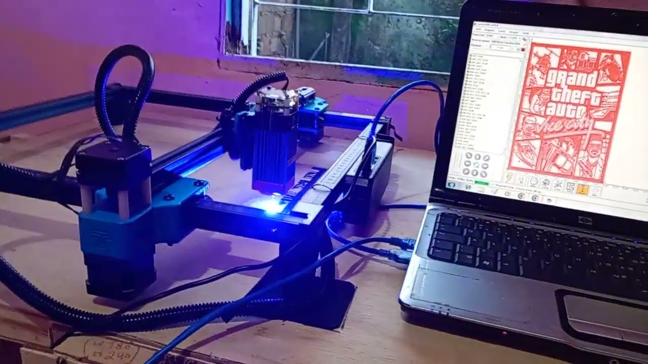 Assista o vídeo antes de compra uma cnc laser