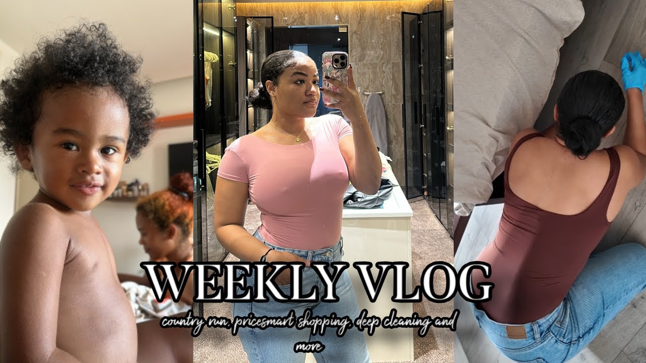 Weekly Vlog: Country Run, Cleaning my Apartment, Pricesmart Haul & Trying holiday drinks | Gypsi
