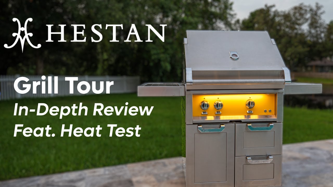 Hestan Gas Grill Review | Grill Overview & Heat Test | What Makes These Grills Nice?