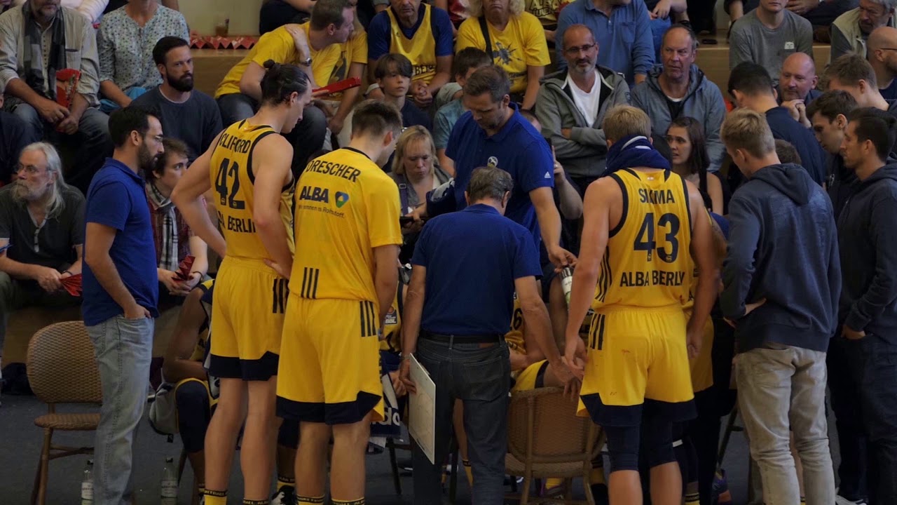Saison 2017/17 Testspiel ALBA BERLIN gegen UNICS KAZAN 1. Halbzeit