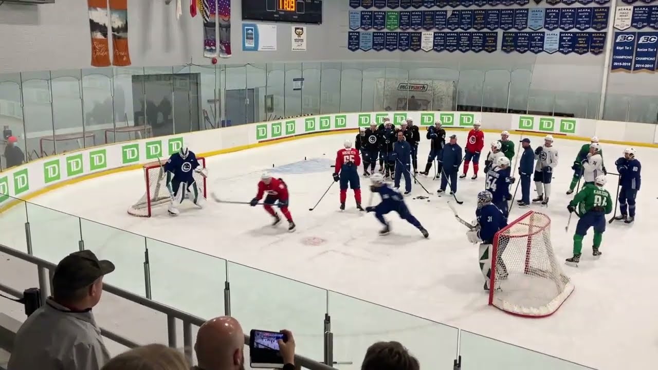 Canucks 1-on-1 Battle Drills, 9-23