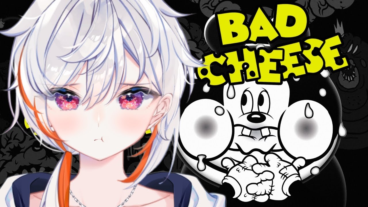 【Bad Cheese】  カートゥーン×サイコホラー…！？　【葉月楓/新人Vtuber】