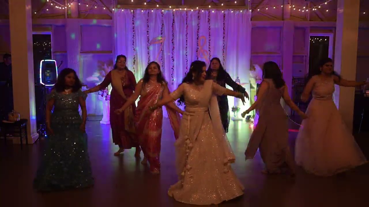 Marathi Bride dance in USA |Rang sare Gulaabi| Aa Rang de Dupatta mera |Jalebi baby|Say na,Desi girl