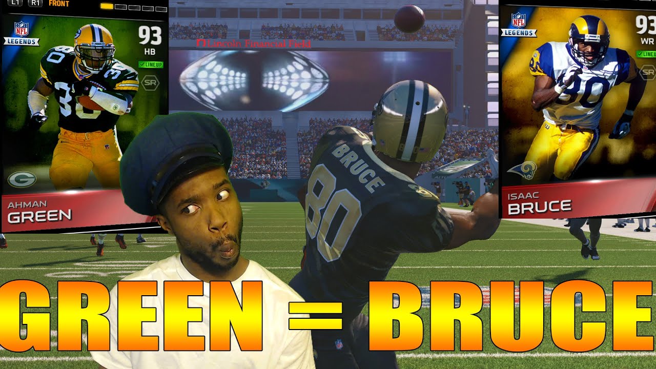 Madden 15 Ultimate Team - MUT! Ahman Green = I. Bruce! NASTY COMBO Head To Head Funny Moments