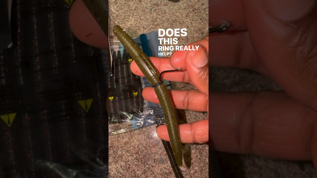 How to save baits while using a wacky rig. #thecsickfisherman #fishing #tips