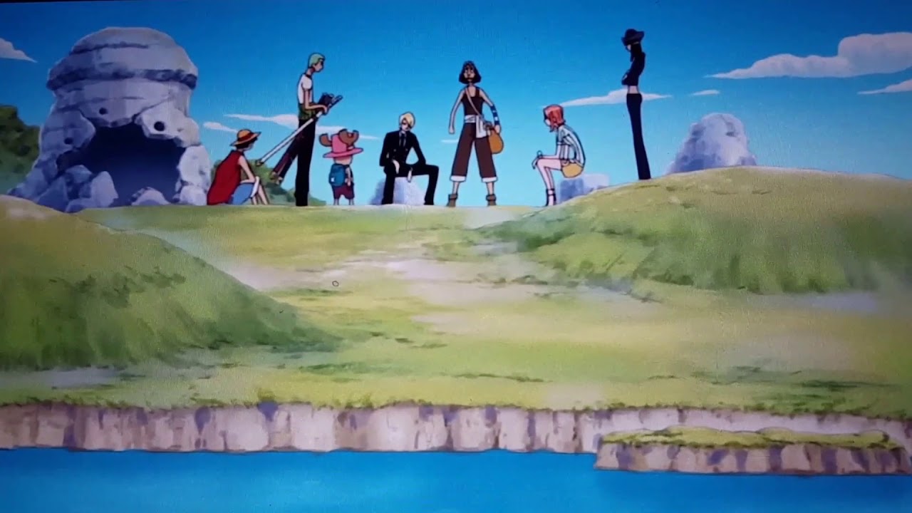 Ussop makes fun of Zoro (English Dub)