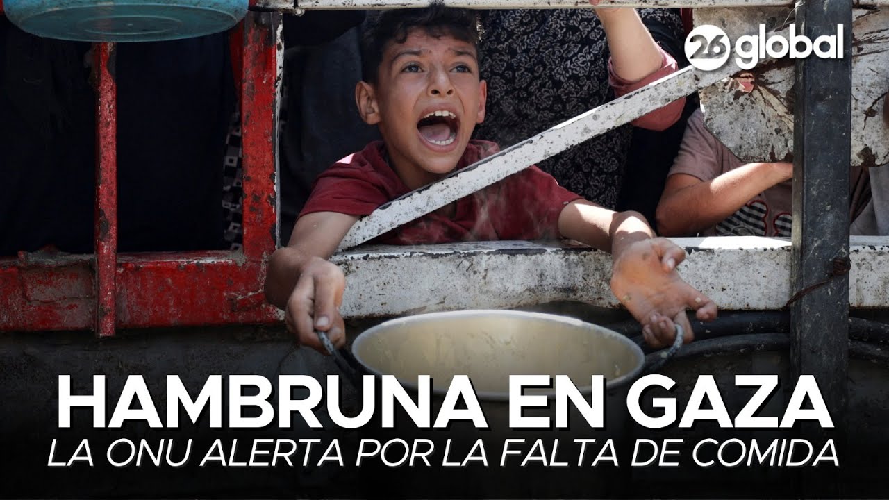 🚨 HAMBRUNA EN GAZA | Ya son más de 80 los menores que murieron por falta de comida | #26Global