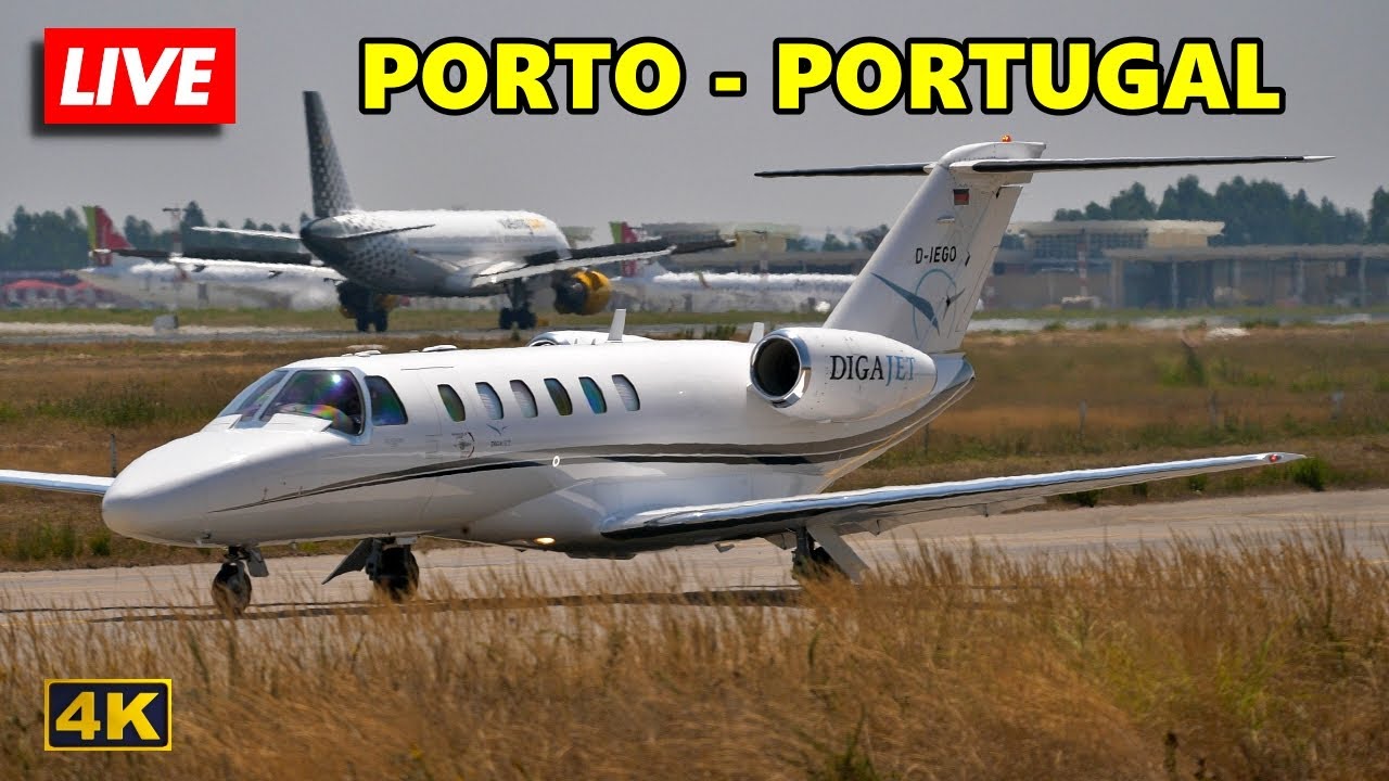 LIVE  🛫  PORTO AIRPORT  -  AUGUST 10, 2025