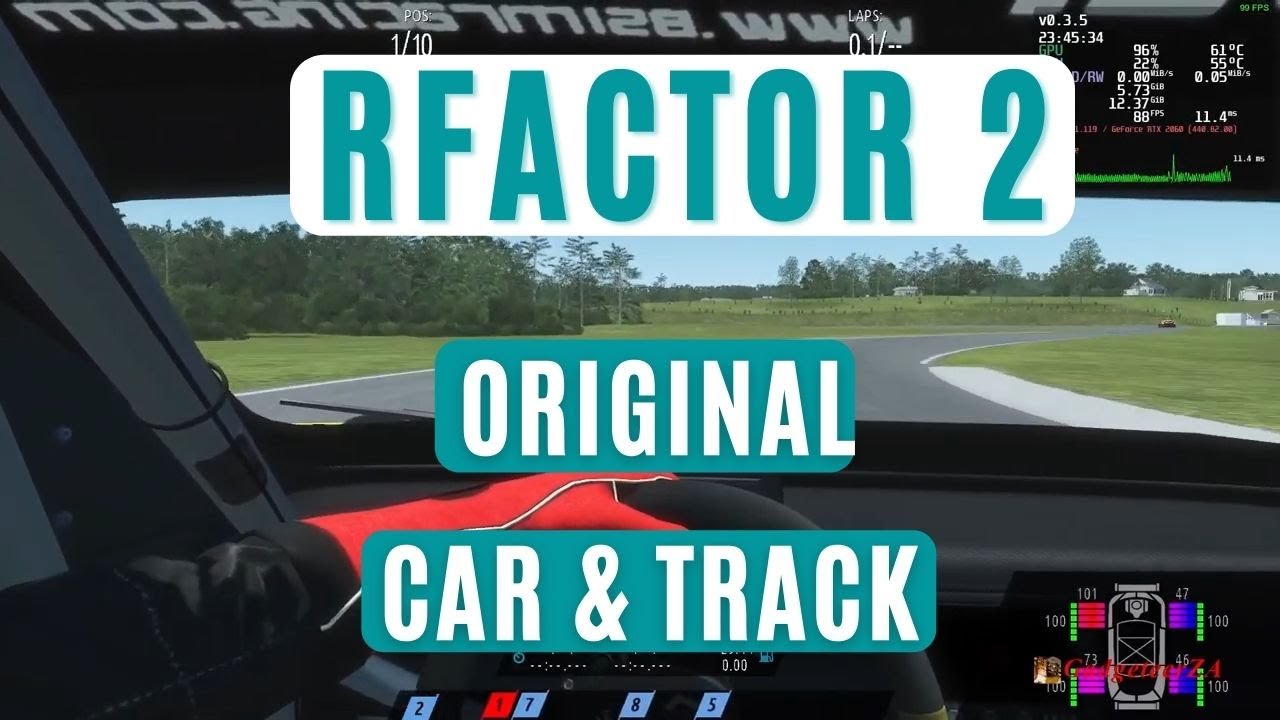 rFactor 2 - Original Studio 397 Car and Track