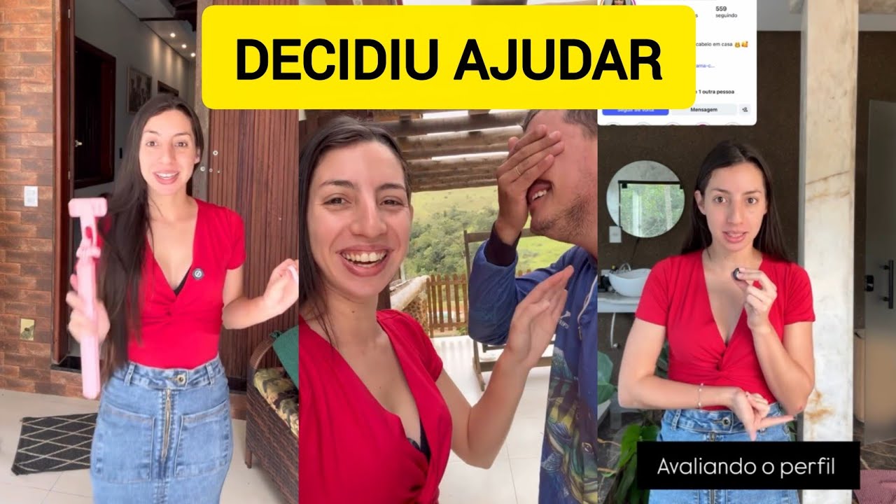 SARA KELLEN COMEÇOU AJUDAR SEGUIDORES AVALIANDO PERFIL 