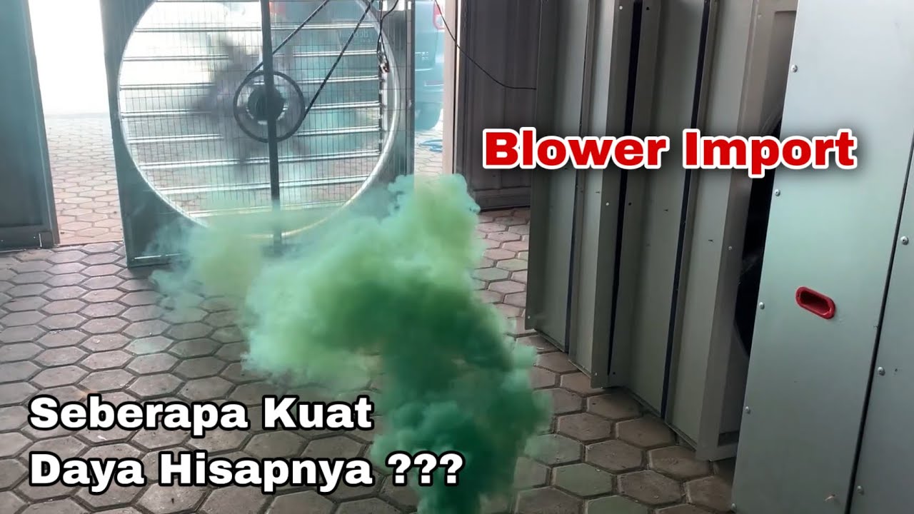 Tes Hisap Blower Import 50" dan 40" Exhaust Fan Industri dan Kandang Ayam Peternakan Modern