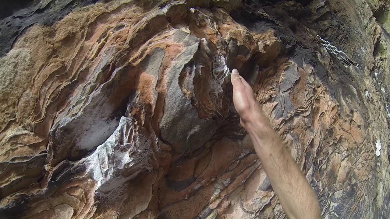 Mercy the Huff (5.12b) - Red River Gorge climbing