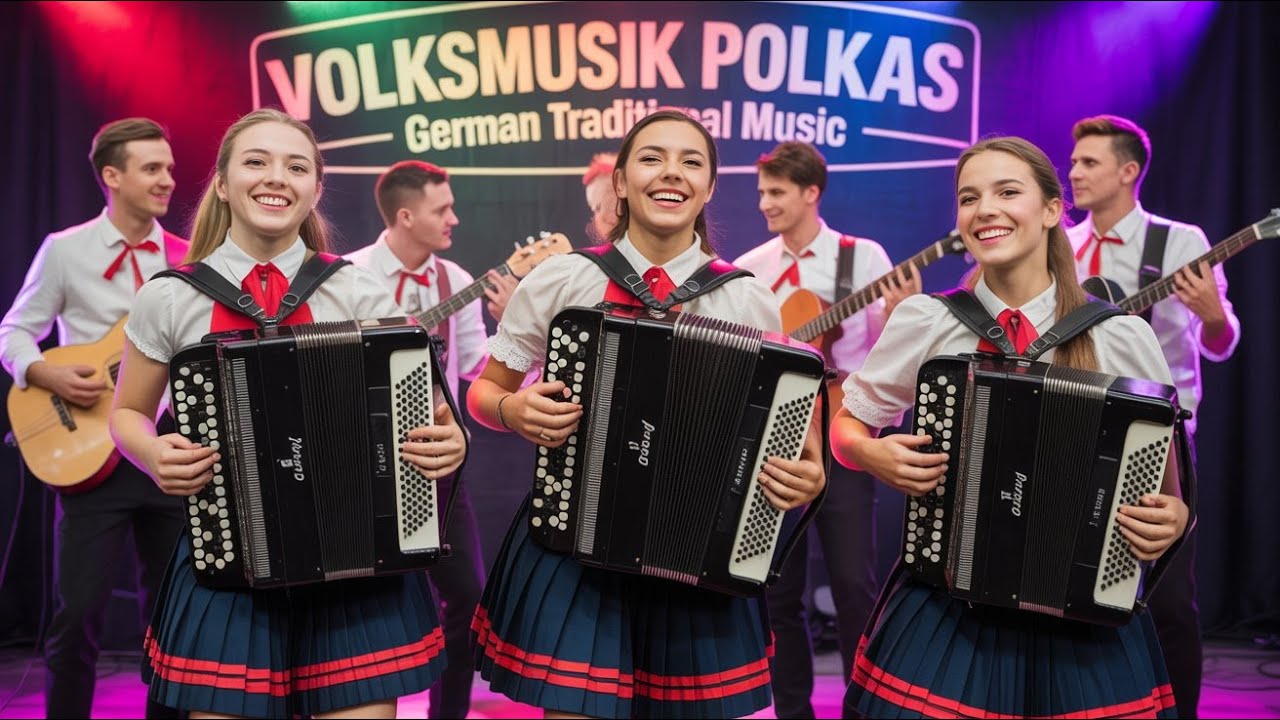 German Folk Music – Polka Instrumental Traditional German Style