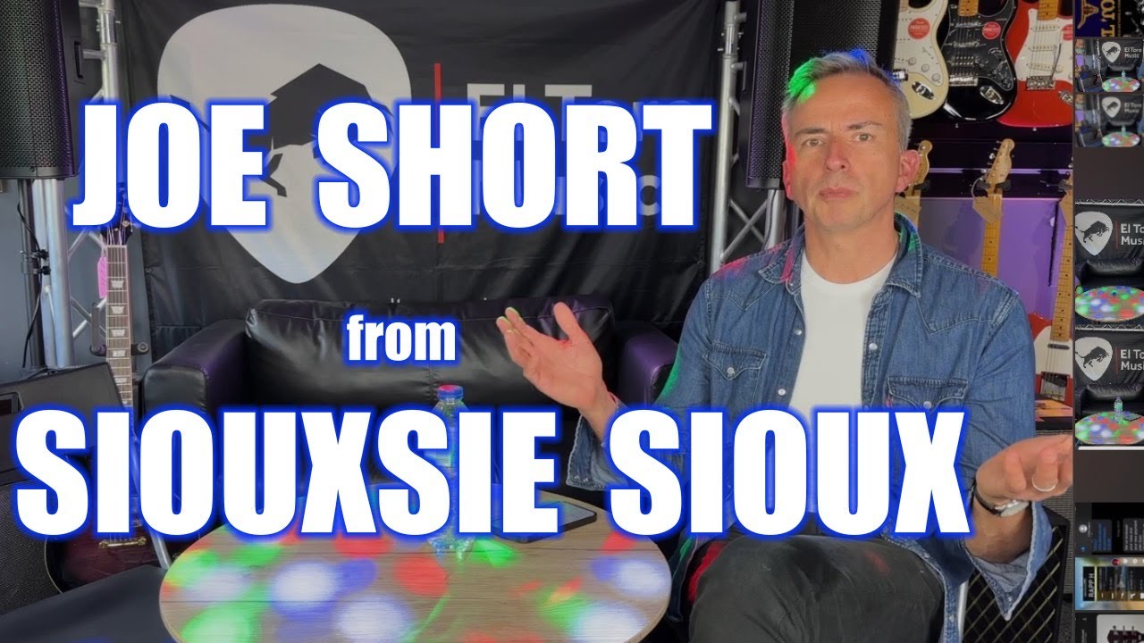 El Toro Meets with Joe Short, bassist with Siouxsie Sioux