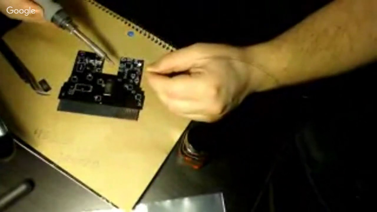 PCB Soldering - NES cartridge prototype