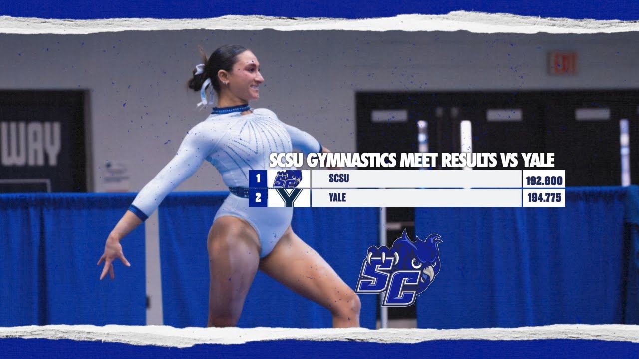 SCSU Gymnastics Falls To Yale