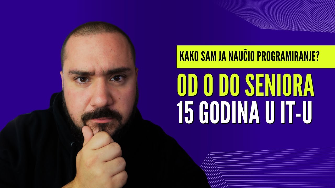 Kako sam naučio programiranje i šta sam sve programirao?