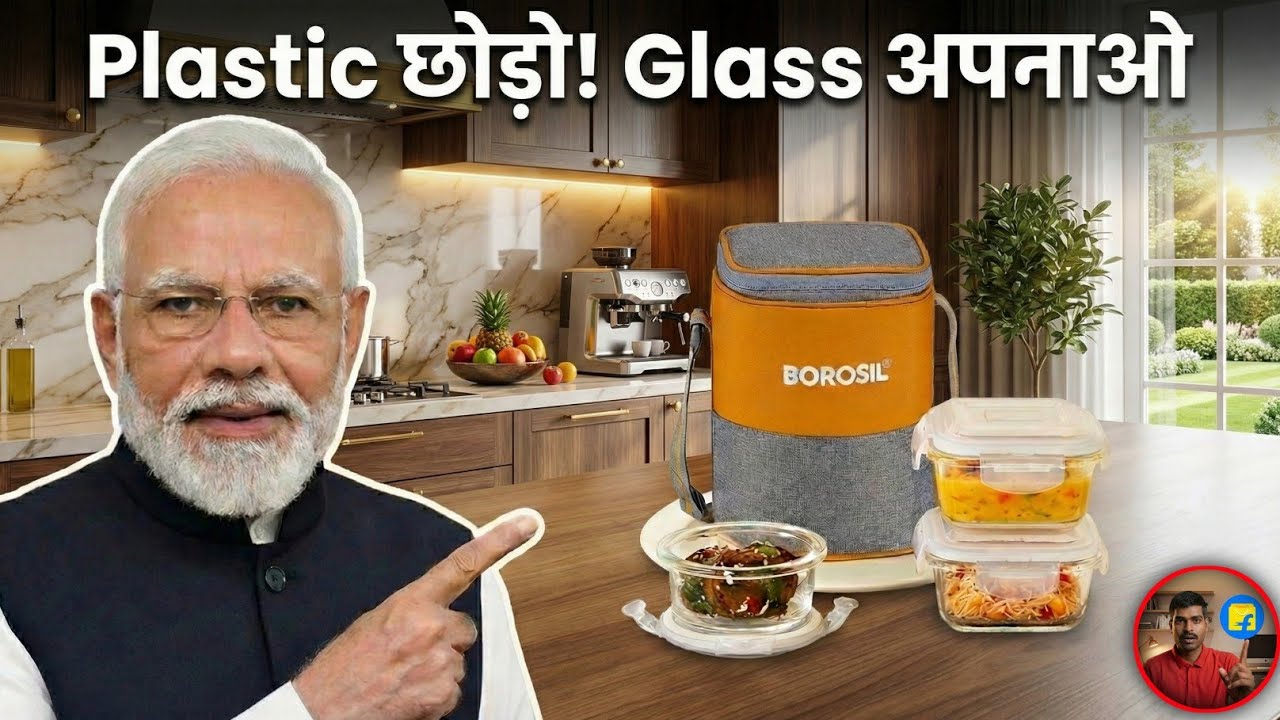 Best Glass Lunch Box for Office? | BOROSIL Zest 3pc Borosilicate Lunchbox Review @flipkart 