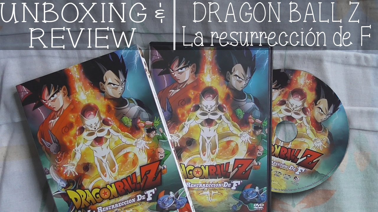 UNBOXING & DVD MENU REVIEW Dragon Ball Z La Resurrección de F DVD