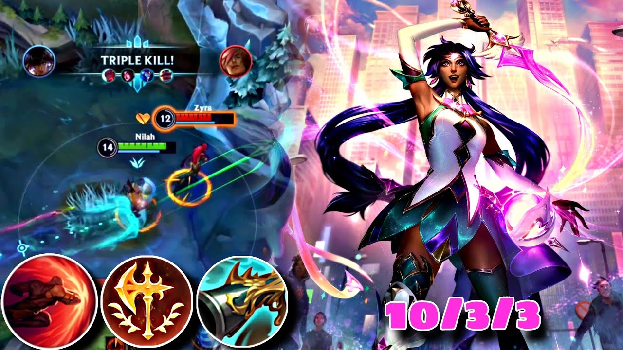 WILD RIFT ADC | NILAH IS THE BEST ADC VS FULL AD TEAM IN PATCH 5.0? |GAMEPLAY| 