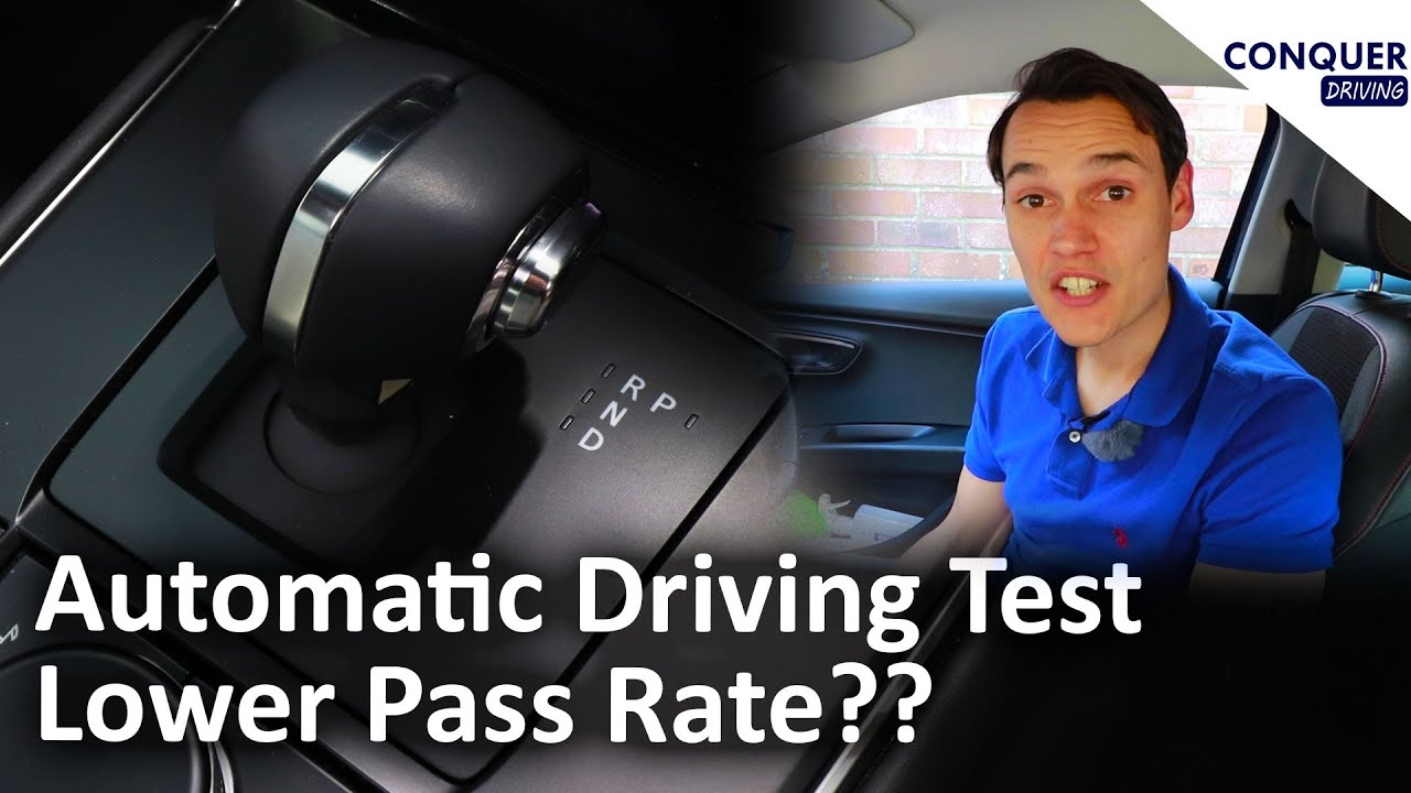 Why the automatic driving test has a lower pass rate in the UK