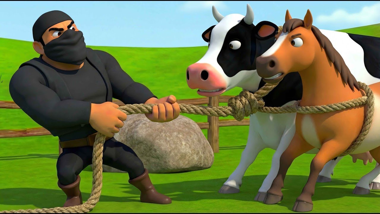 Thief in Old MacDonald’s Farm 😱 | Every Animal Is Gone! 🐄🐎