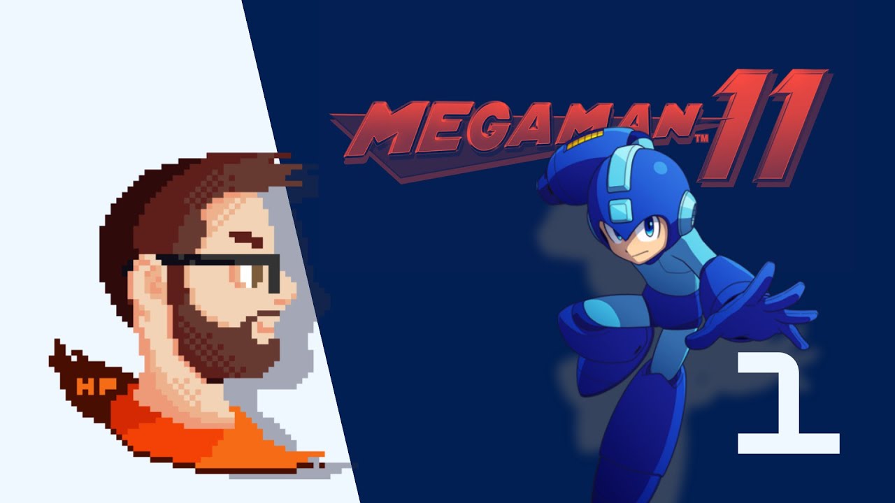 Mega Man 11 - Blind run - #1
